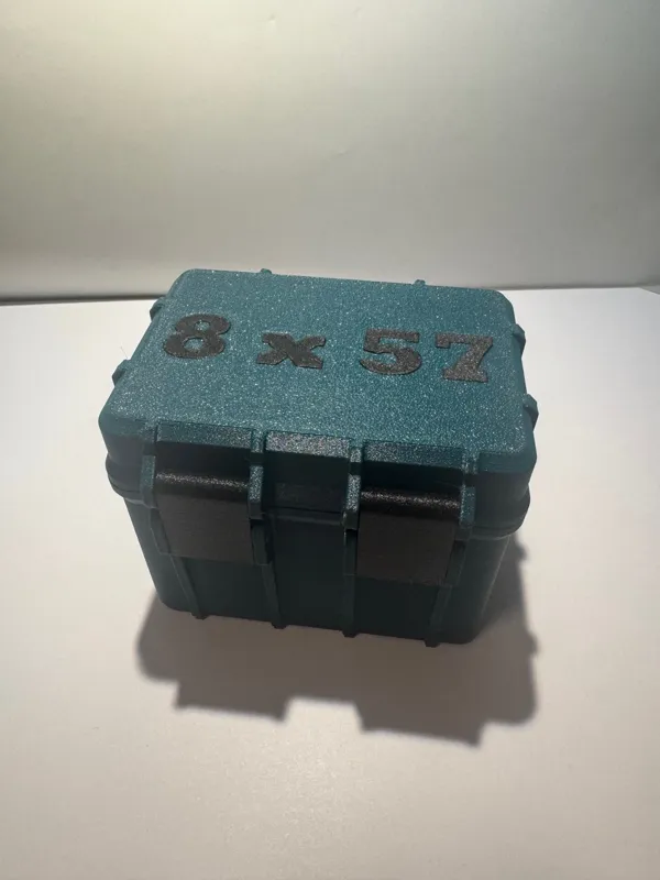 Rugged 8x57 ammo Box 24 rounds