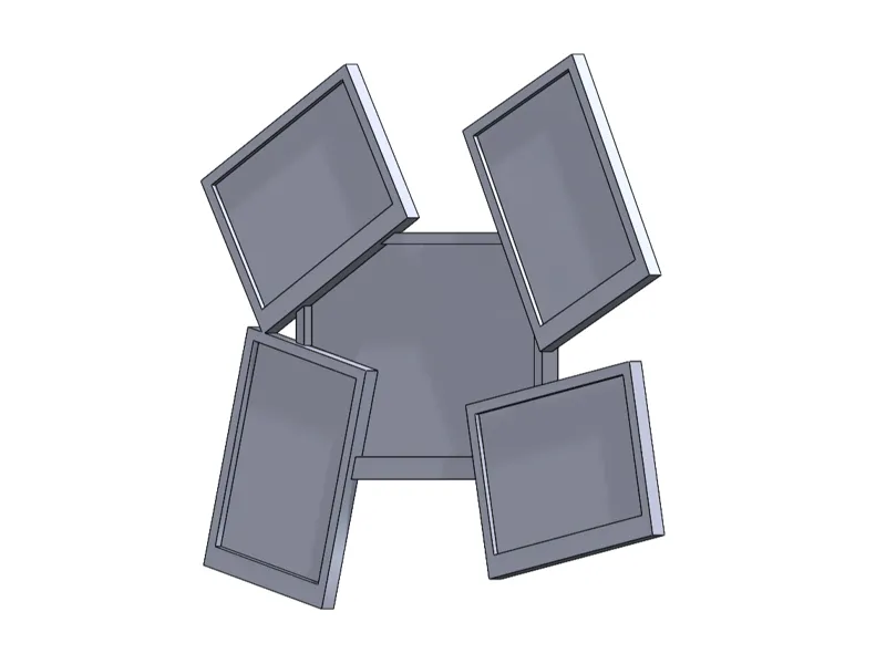 Wall photo frame