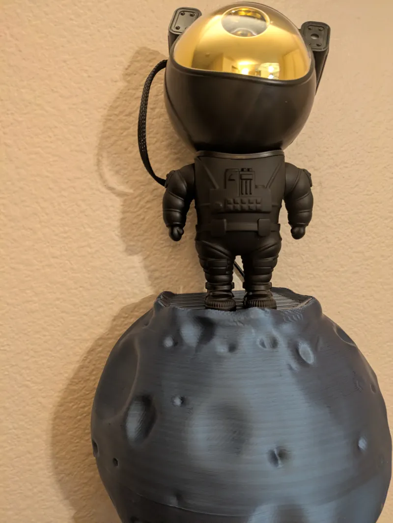 Moon or Astroid for Astronaut Projector - REMIX