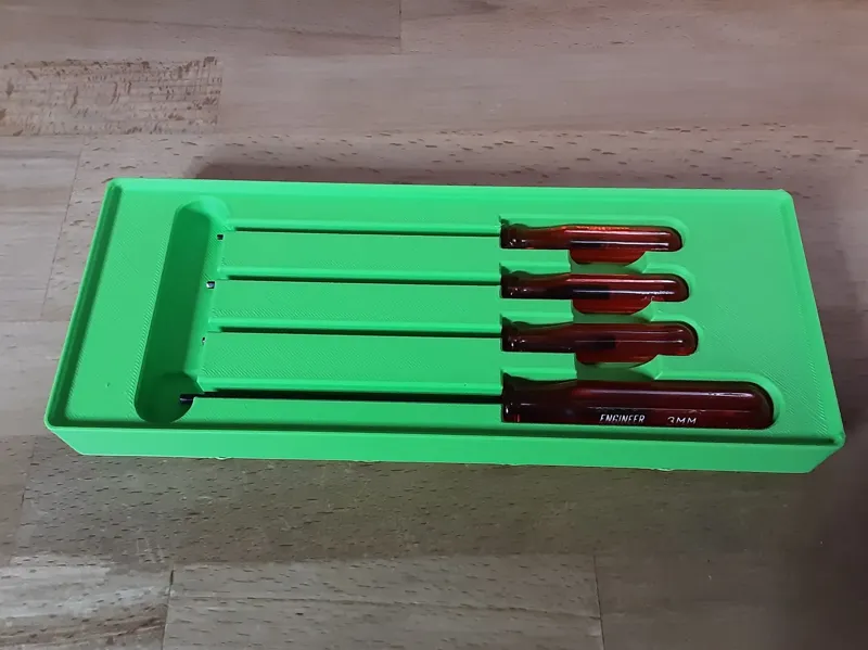 Engineer DK-01 Screwdriver Case for Gridfinity