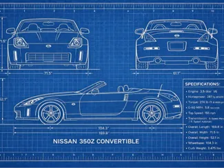 HugeForge Nissan 350Z Blueprint