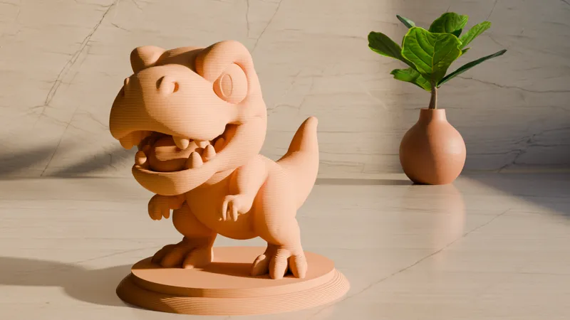 Cute T-Rex Figurine