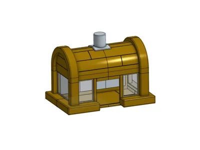 Krusty Krab Cat House
