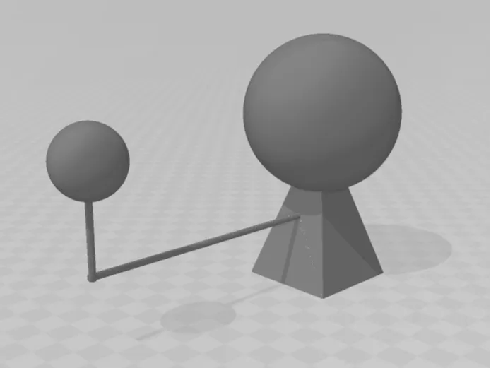 Planeta Tierra con la Luna escultura