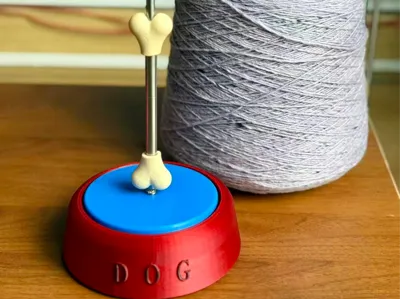 Single-axis yarn spool, super heavy load 3kg
