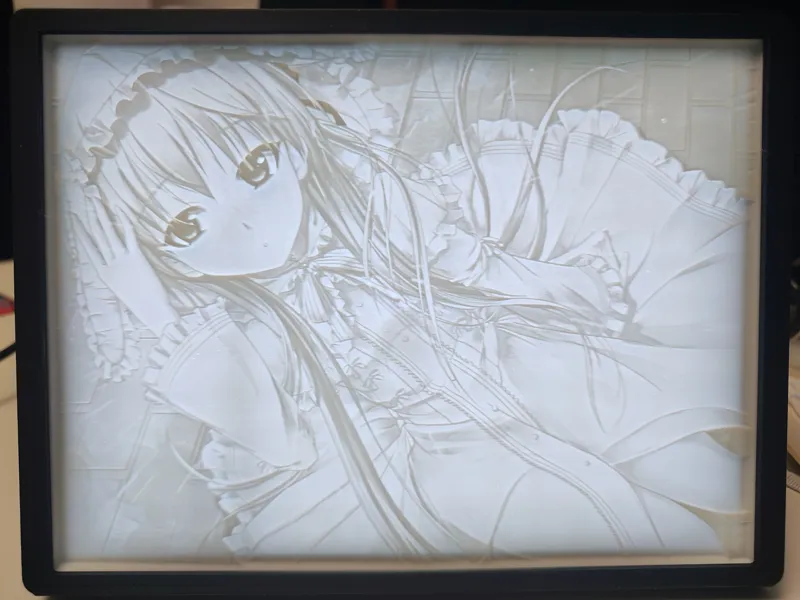 春日野穹 Kasugano Sora 透光浮雕