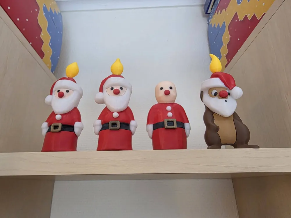 Candela di Babbo Natale di Chip e Dale (L'Albero di