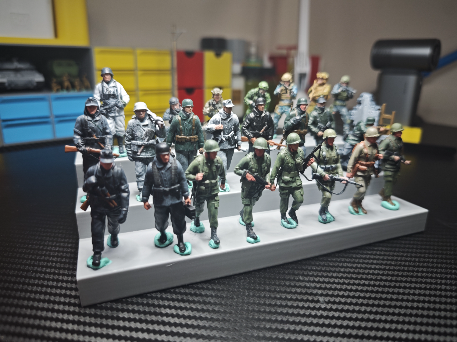 1/35比例兵人展示台
