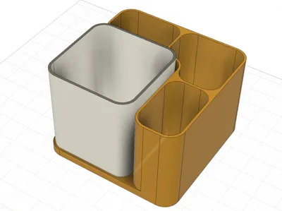 Brush holder compatible with RAY brush washer