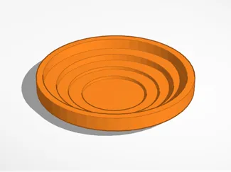 Molde forma tiro ao prato 11 cm