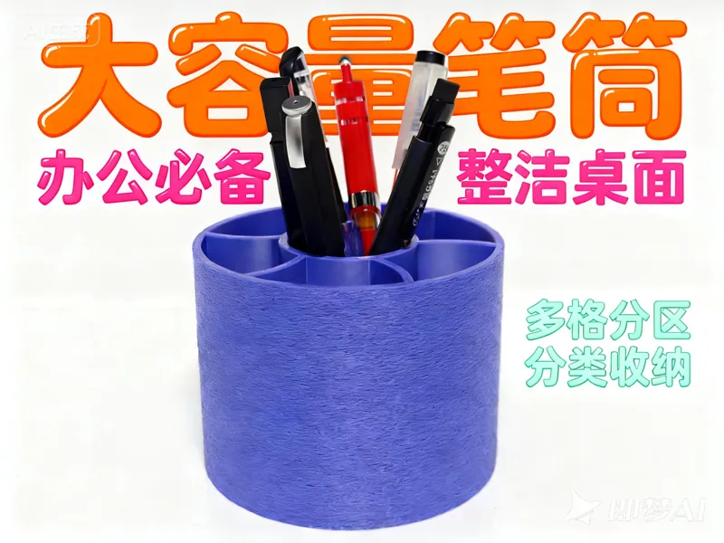 大容量笔筒