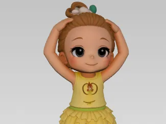 Boneca bailarina