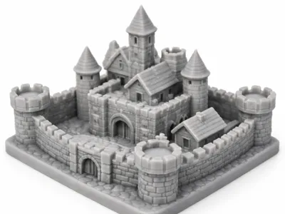 Fort diorama