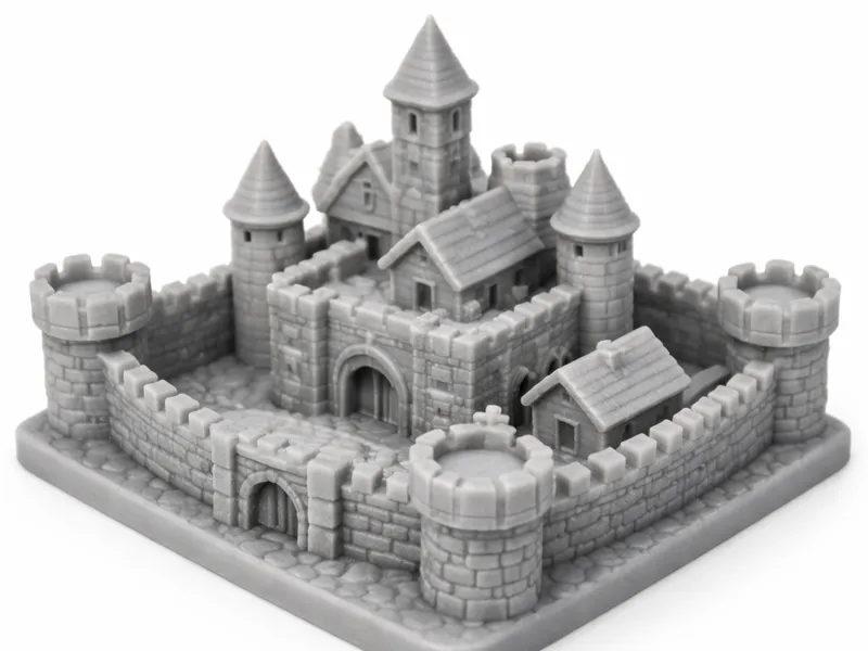 Fort diorama