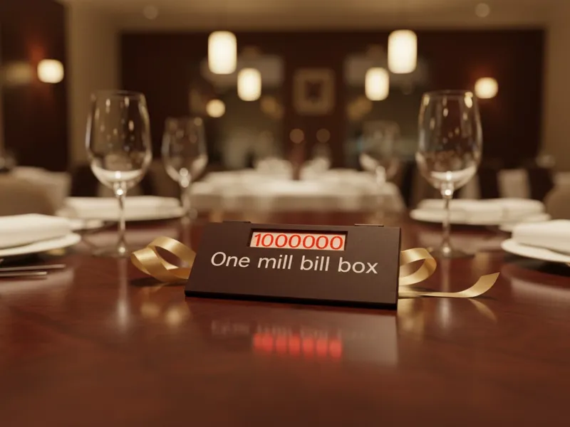One mill bill box giftbox