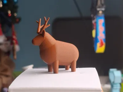 Christmas deer