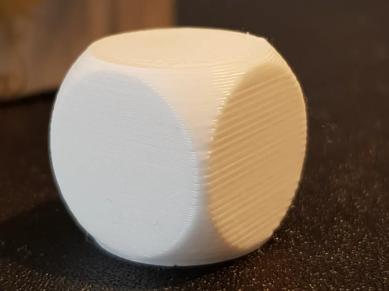 blank dice