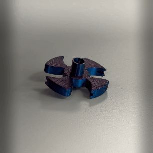 High speed air powered Spinner