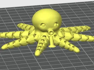 shrunken mini octopus