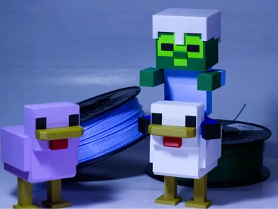 Minecraft Chicken Jockey
