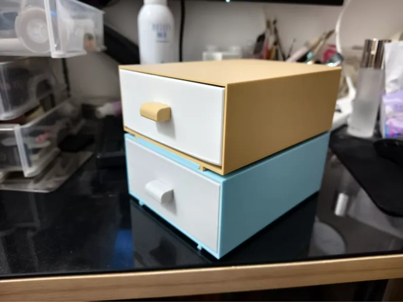 抽屉收纳盒 零件盒 可拼接