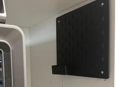Skadis pegboard for Platsa cabinet