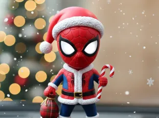 Spiderman_Santa