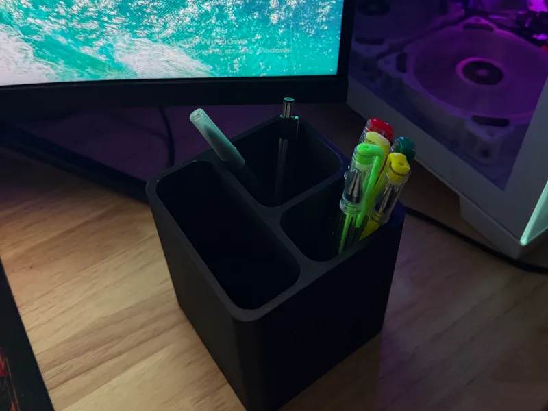 Modern Pencil Holder | Fast Print