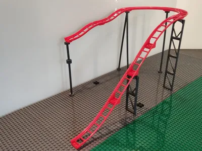 Brick Coaster Stands (square) and Poles (round)
