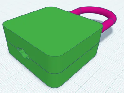 100% 3D printed Lock