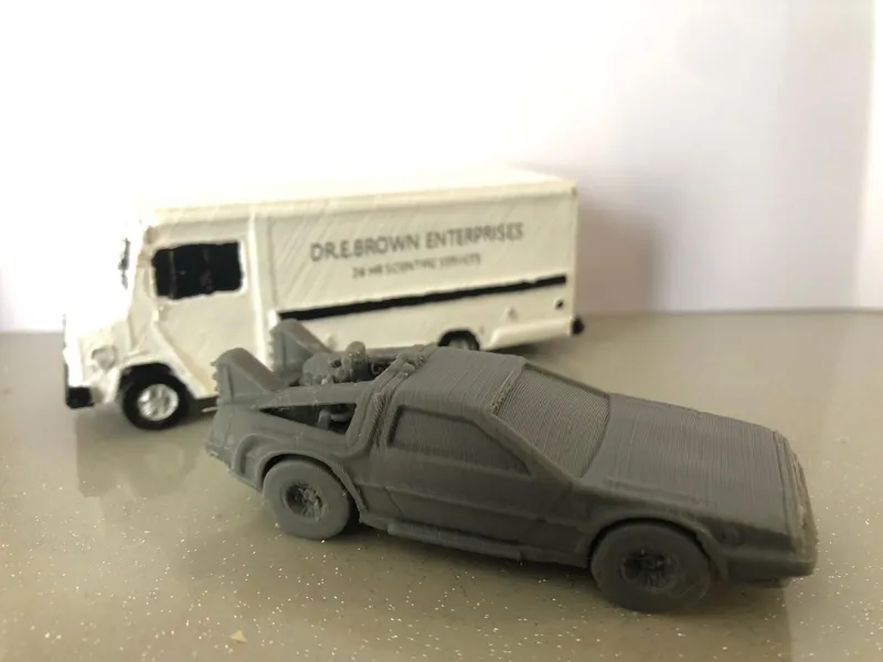 DeLorean retour vers le futur