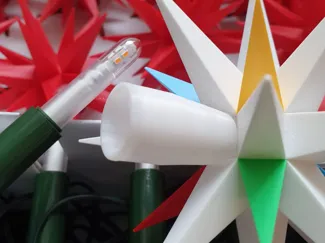 Halter für Herrnhuter Lichterkette A1s