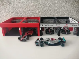 F1 Garage ( For 1/43 Model Cars)