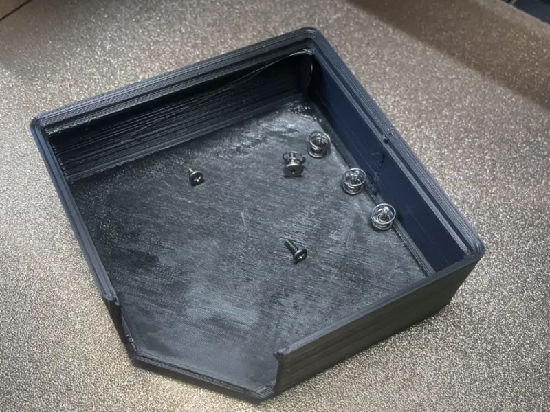 Gridfinity Sorting Tray with Big Pour Spout (2x2)
