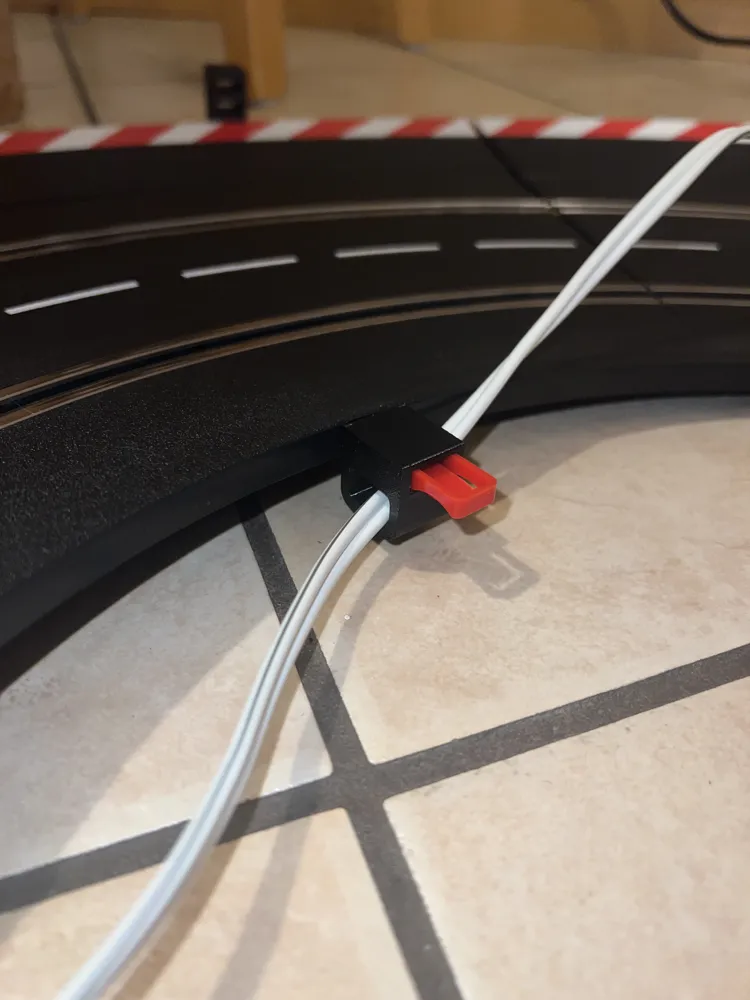 Carrera Schienen Kabelführung/ track cable routing - Free 3D Print ...