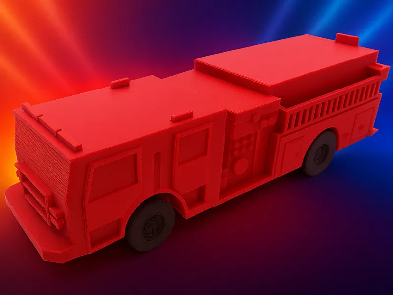 Fire truck lock box