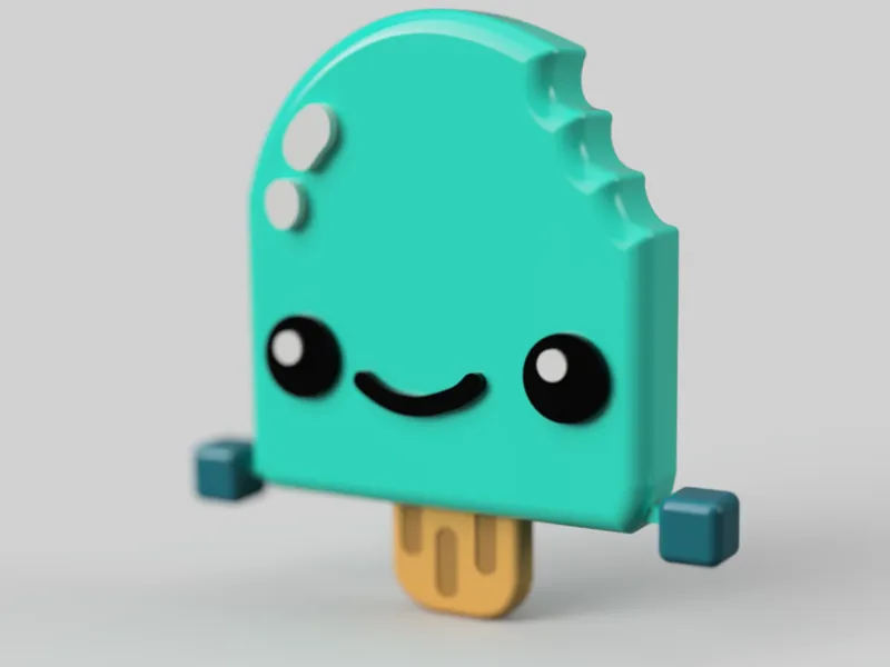 Ice cream (Boomerang fu Character) 