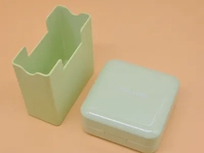 San Miao Handmade Macaron Watercolor Box Bucket Accessory