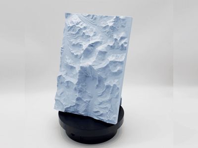 Himalayan mountain model ornament, can be placed horizontally, vertically, or wall-mounted