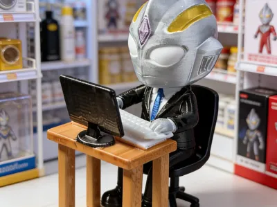 Hardworking Ultraman