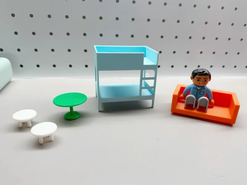 迷你过家家玩具 迷你房间 迷你家具 宜家 微缩模型