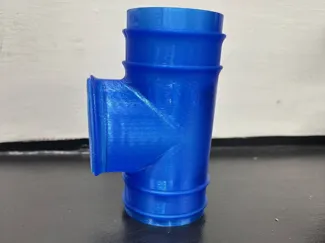 Hamsterrör 69mm T-kors