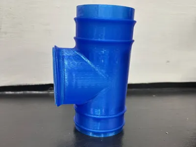Hamster tube 69mm T-junction