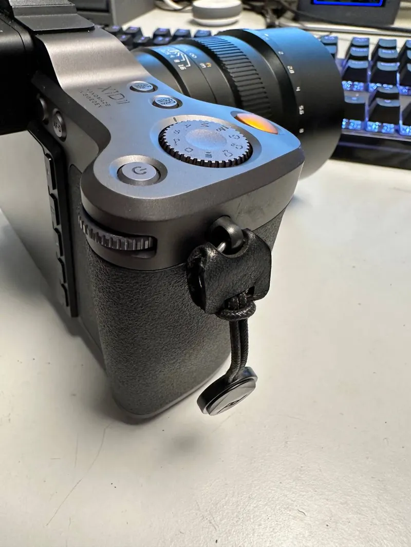 Hasselblad X1D II 50C leather keyring protectors