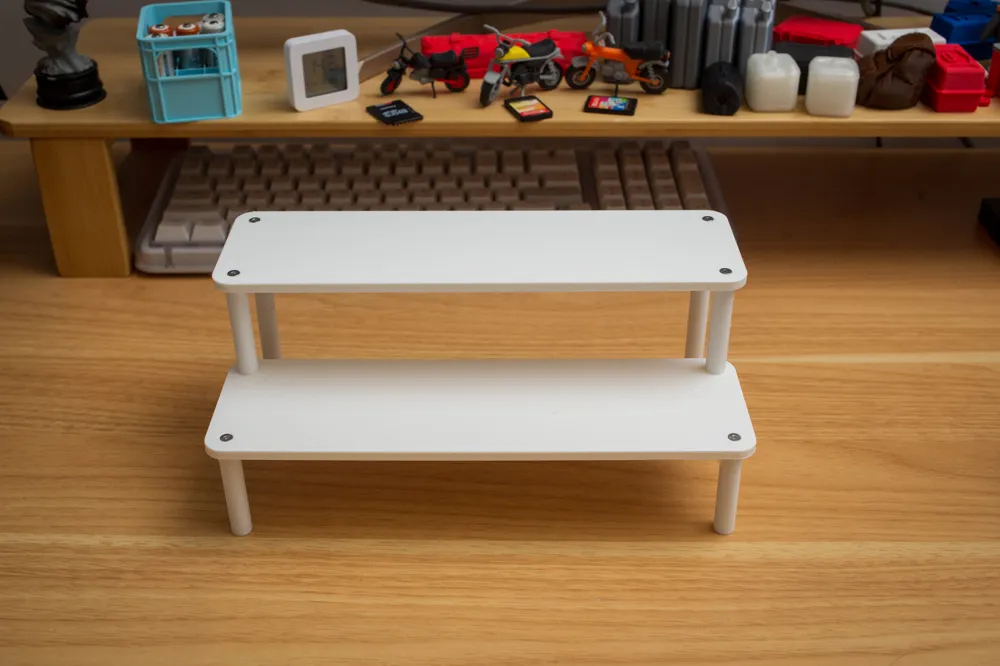 Three-tier display stand - Free 3D Print Model - MakerWorld