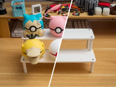 Three-tier display stand