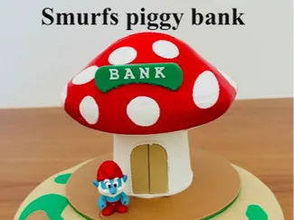 SMURFS PIGGY BANK