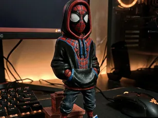 Miles Morales Spider-Man 3D Print - Spider-Verse