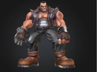 Barret Wallace from FFVII