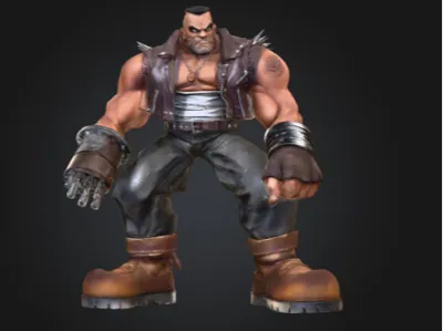 Barret Wallace from FFVII